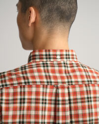 Regular Fit Broadcloth Hemd mit Tartan-Muster