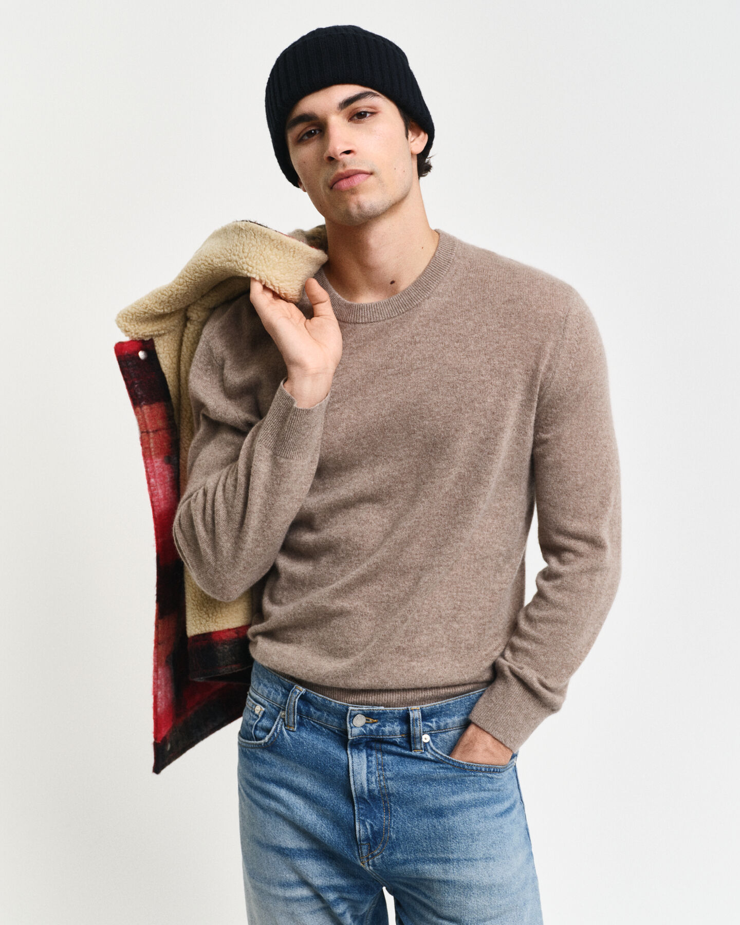 Kaschmir Rundhalspullover