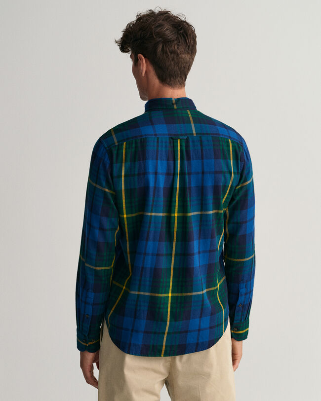 Regular Fit Tartan Flanellhemd