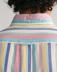 Regular Fit Oxford-Hemd mit bunten Streifen