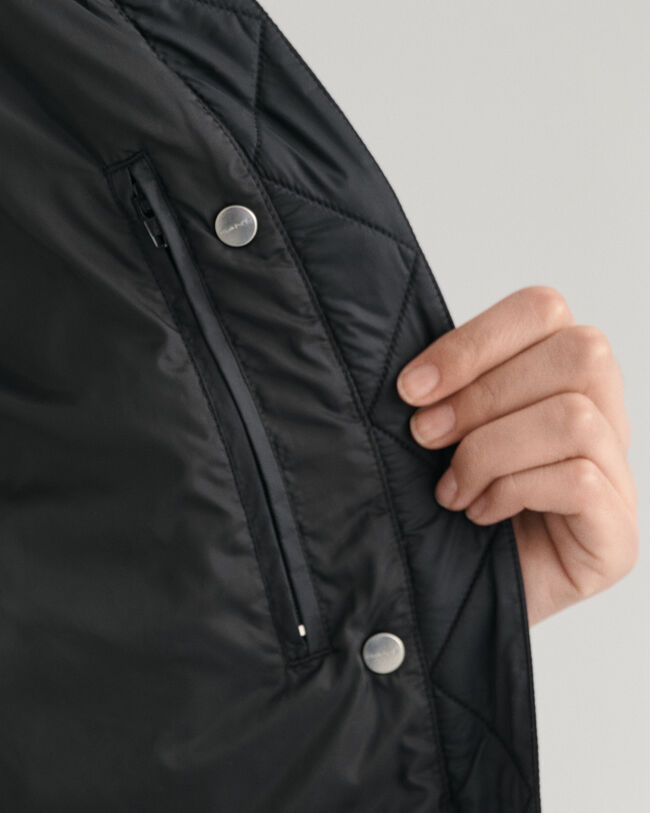 Leichte Daunen-Longweste