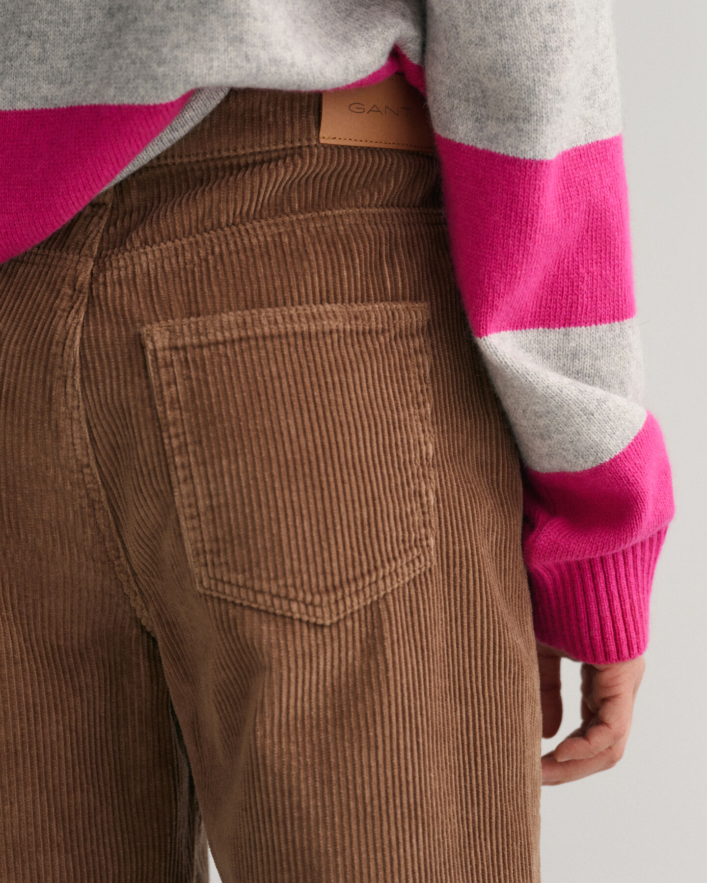 Teen Girls Cordhose mit weitem Bein