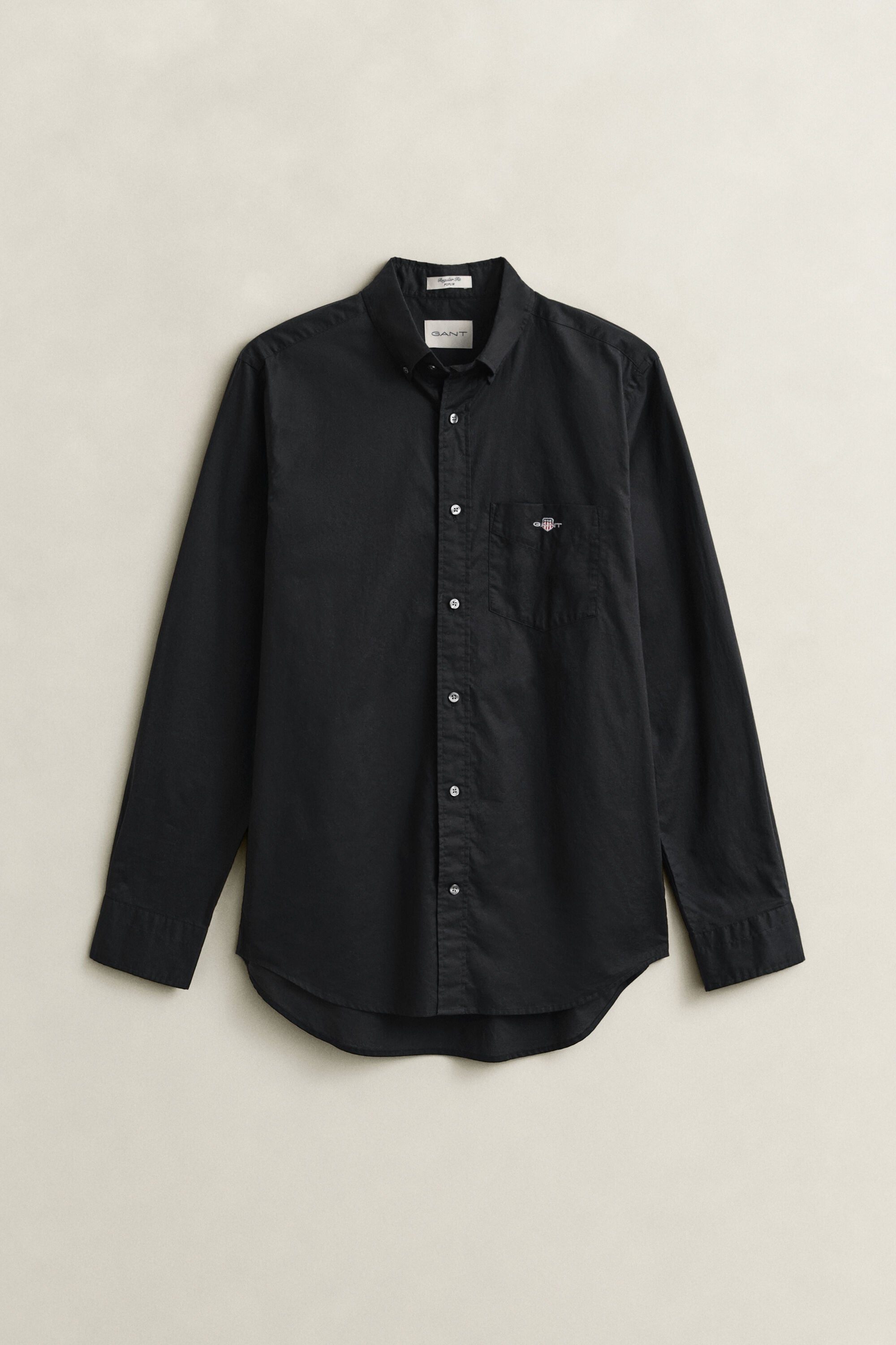 Regular Fit Classic Popeline Hemd