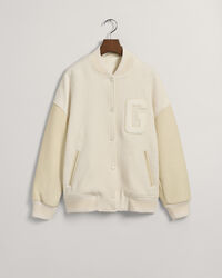Boucl&eacute; GANT Varsity Jacket