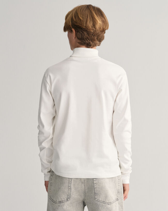 Teens Shield Stehkragen-Langarmshirt