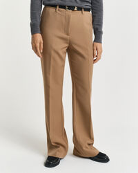 Slim Fit Slacks mit Schlag