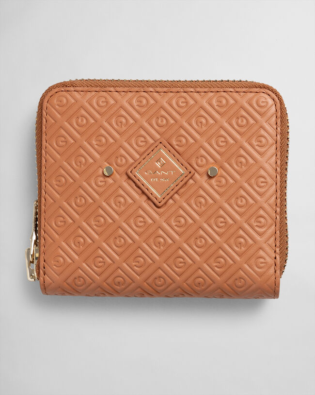 Iconic G Mini Geldbörse mit Blindprägung