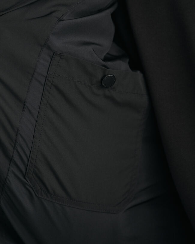 Jacke mit Streifensteppung