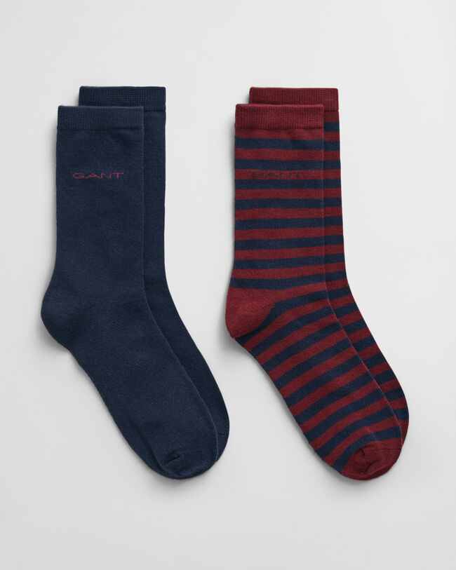 2er-Pack Teens Socken mit Streifen