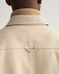 Hemdjacke aus Wollmischung