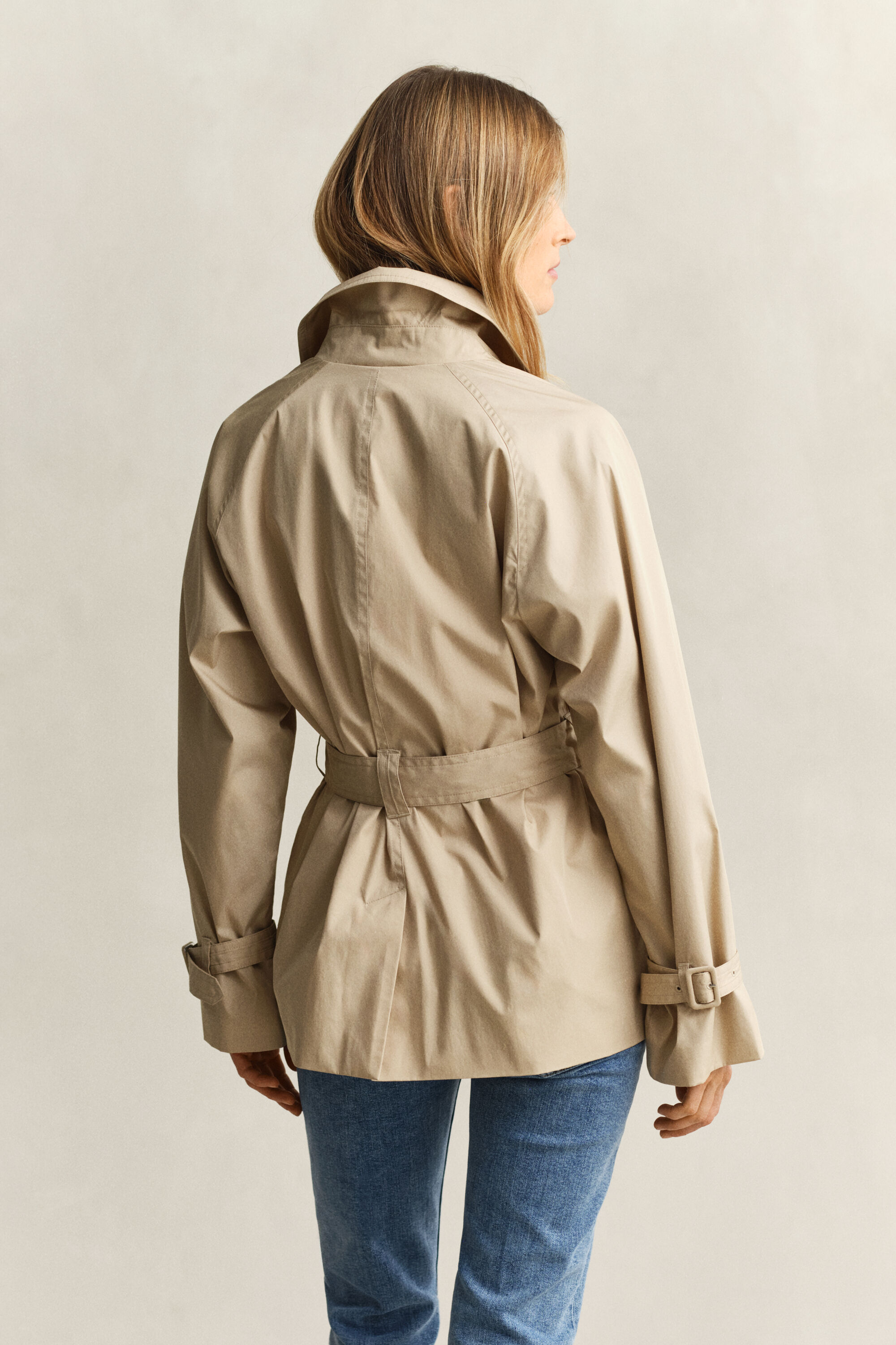 Lightweight Short Trenchcoat