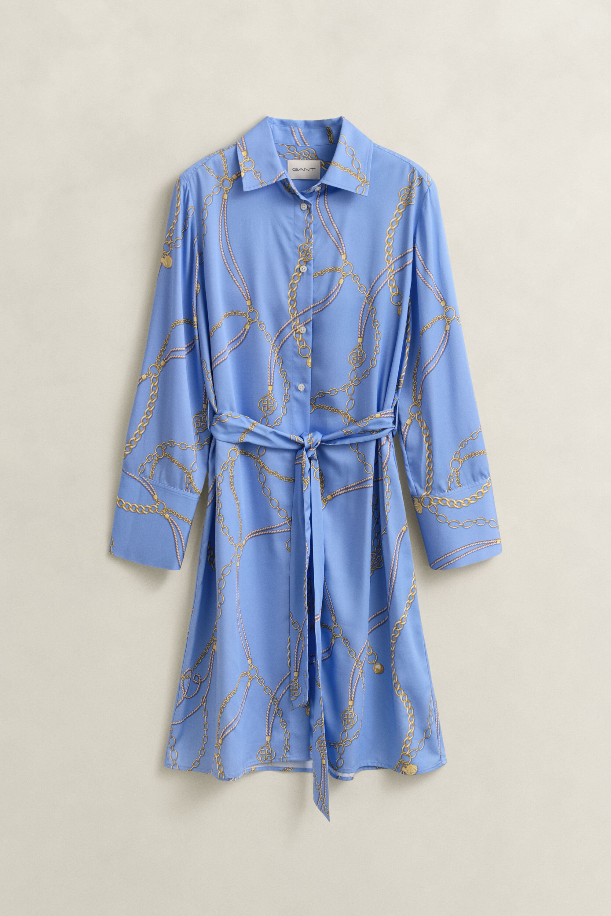 Hemdblusenkleid mit Gürtel