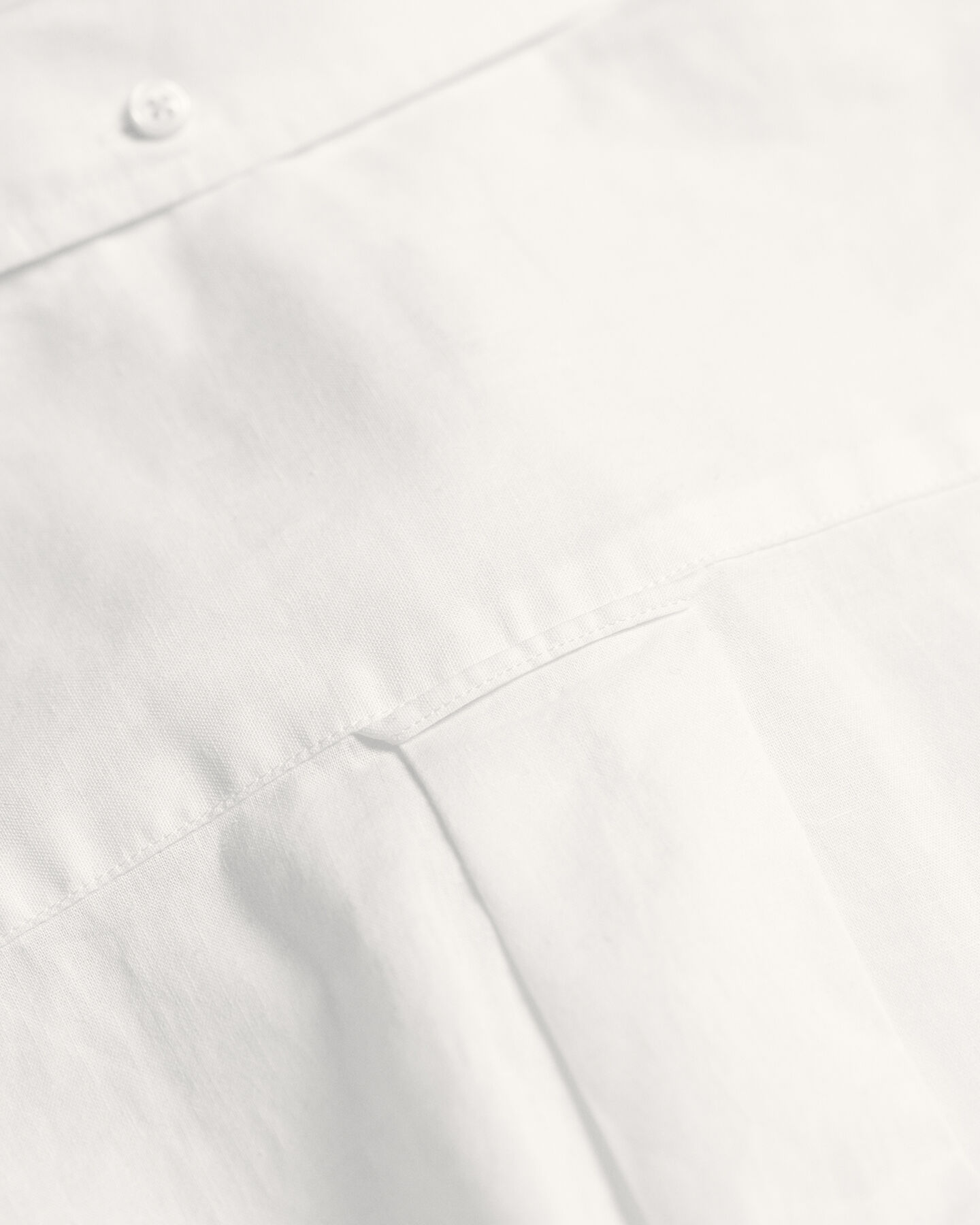 Regular Fit Baumwoll Leinen Kurzarmhemd