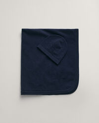 Baby Geschenkset mit Decke und Beanie