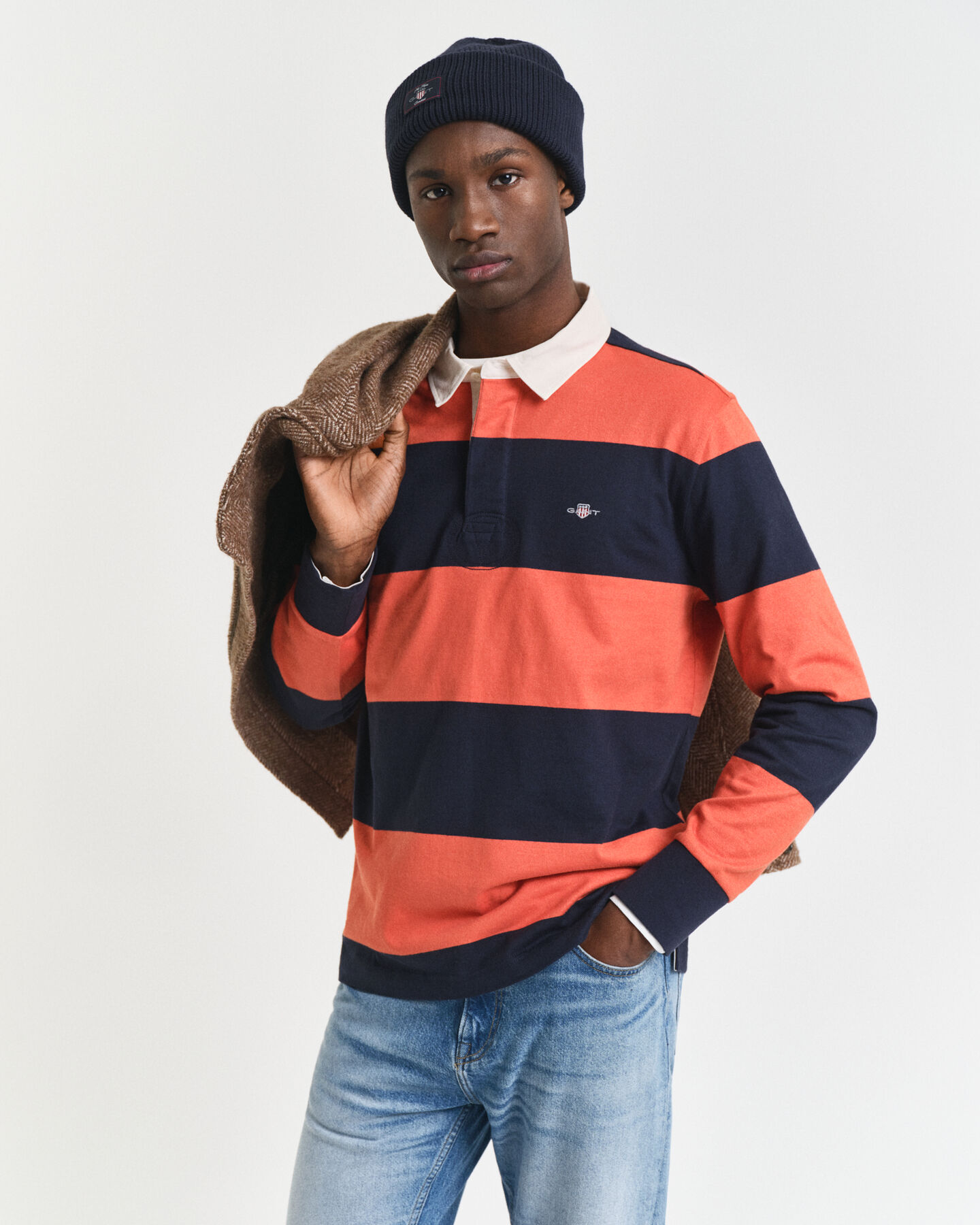 Heavy Rugger mit Blockstreifen