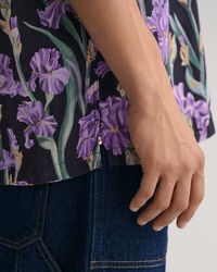 Relaxed Fit Iris Kurzarmhemd aus Lyocell mit Print