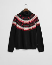Fair Isle Rollkragenpullover