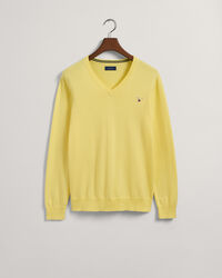 Classic V-Neck Pullover aus Baumwolle