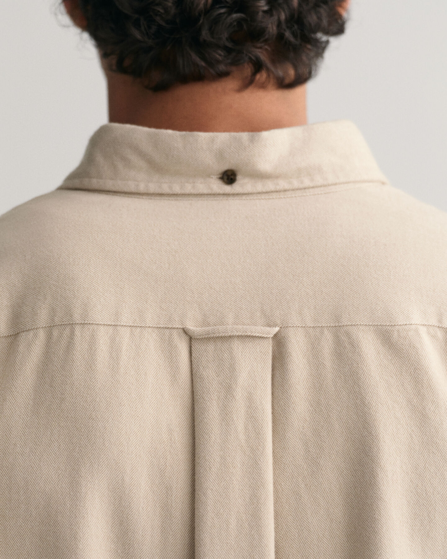 Regular Fit Flanellhemd mit Fischgr&auml;tmuster