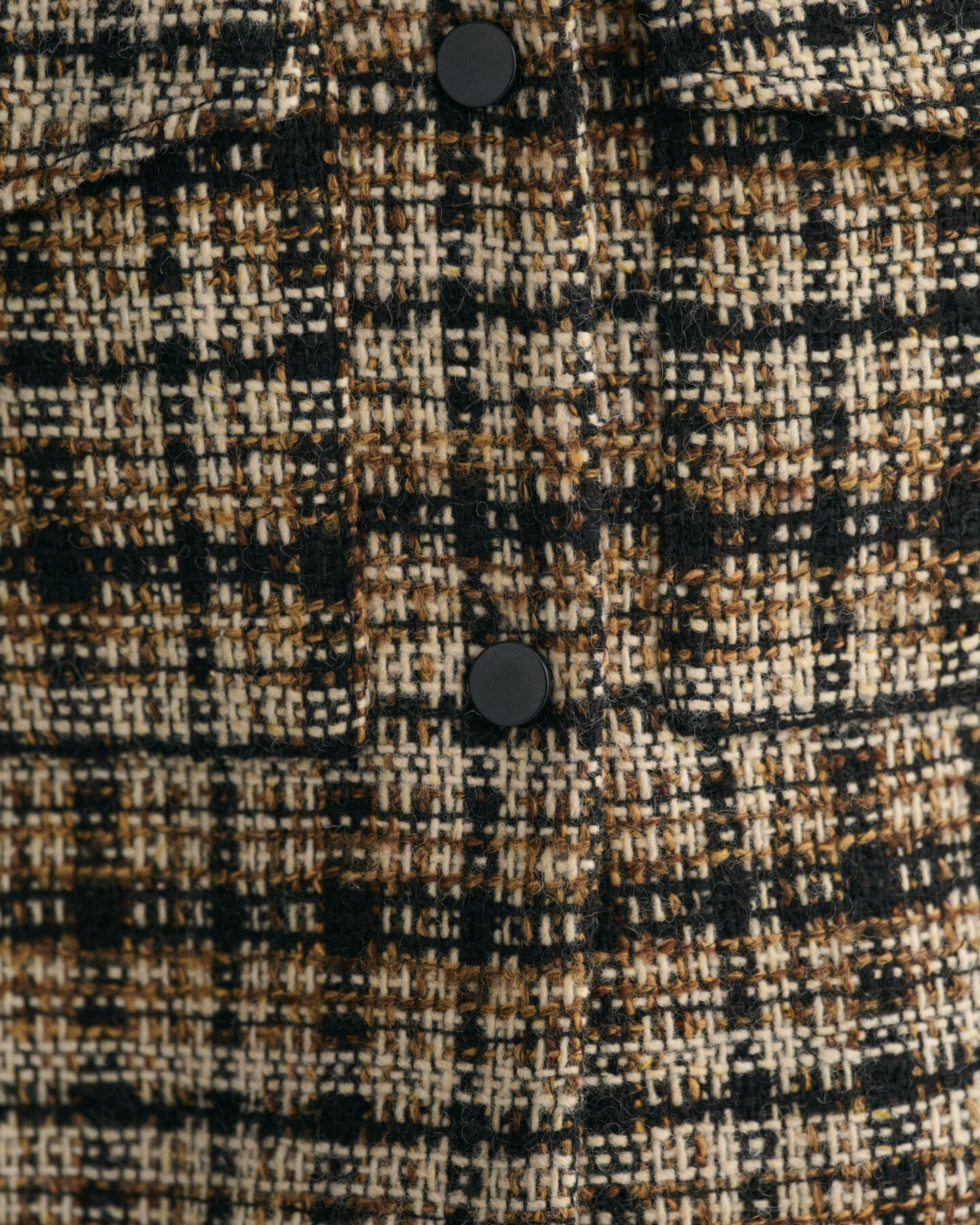Tweed Blazerjacke mit Karomuster