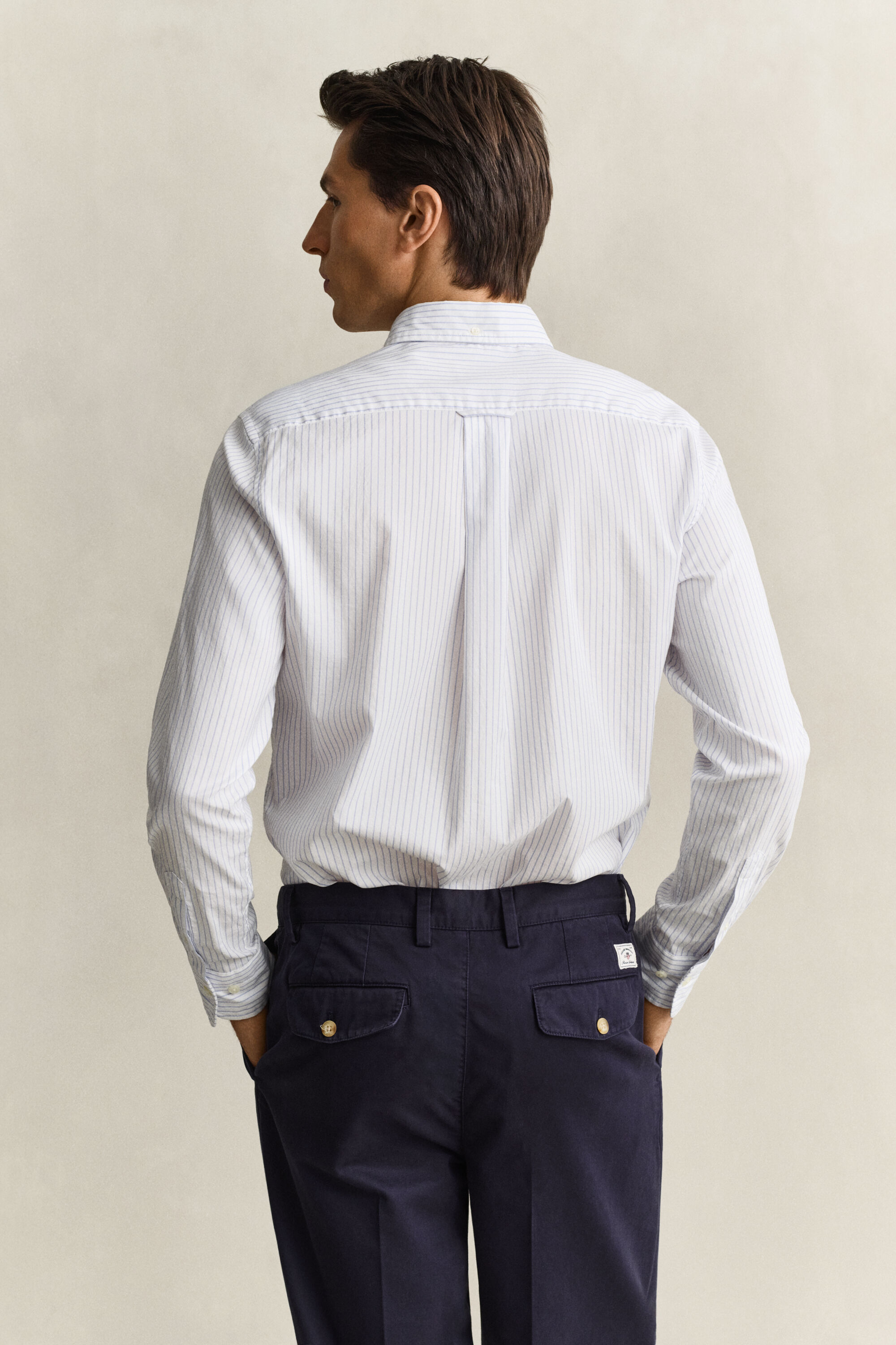 Gant x Yale Oxford-Hemd mit Streifen