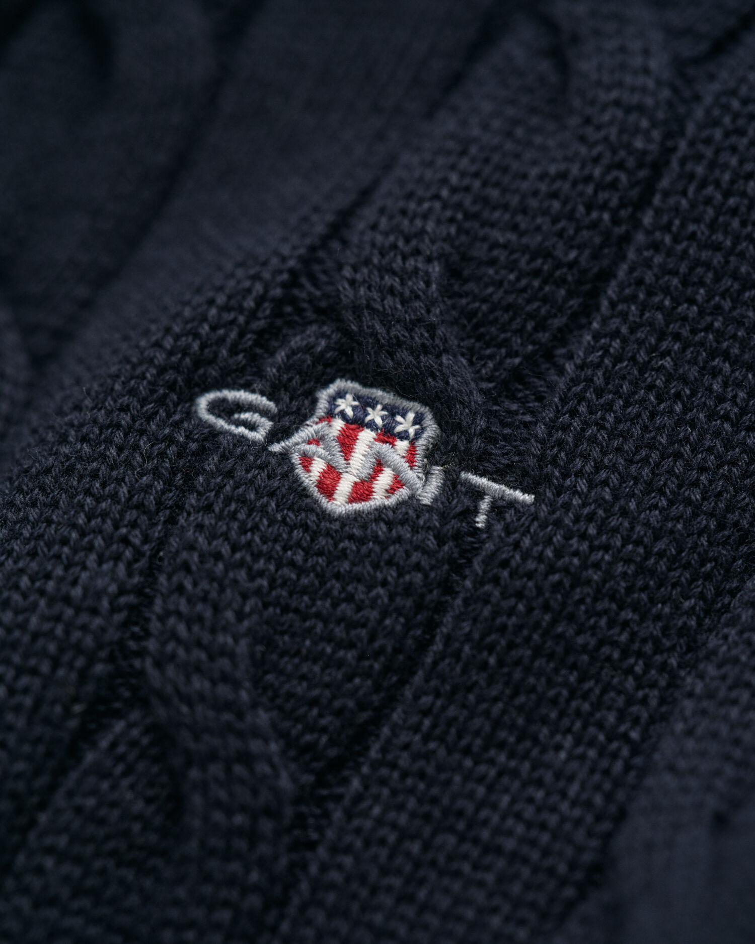 Teens Zopfstrick Troyer aus Baumwolle