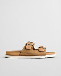 Fairfo Veloursleder-Sandale