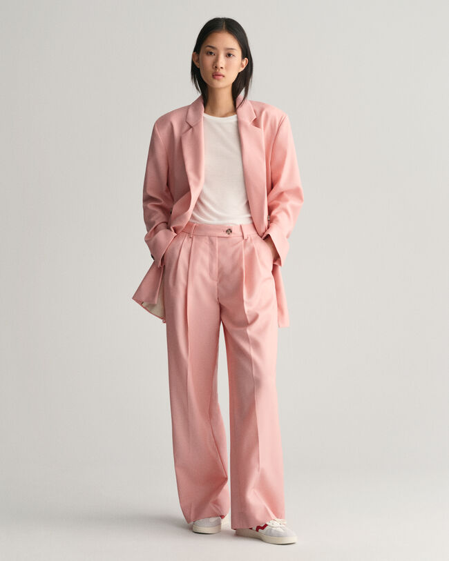 Relaxed Fit Hose mit weitem Bein