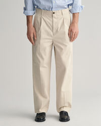 Relaxed Fit Peached Cotton Chinohose