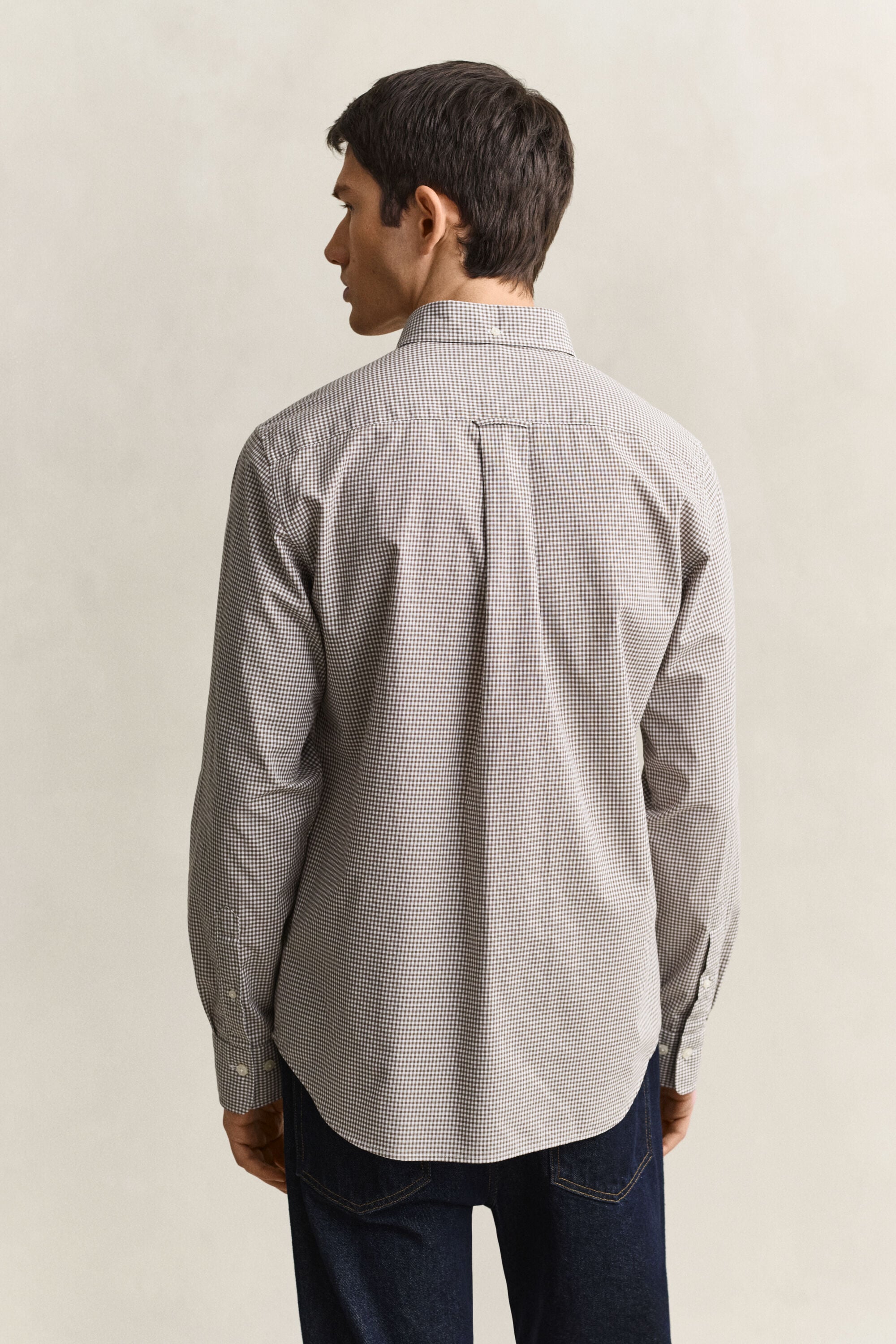 Gingham Classic Popeline Hemd