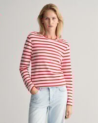 Langarm-T-Shirt mit Streifen