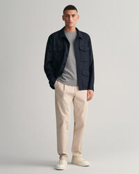 T-Shirt mit Waffelstruktur