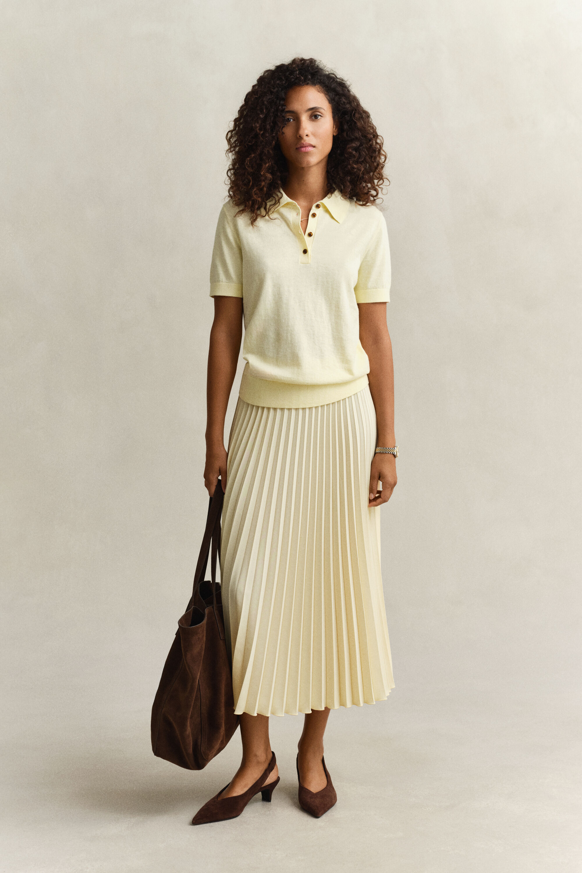 Gestrickter Kurzarm-Rugger