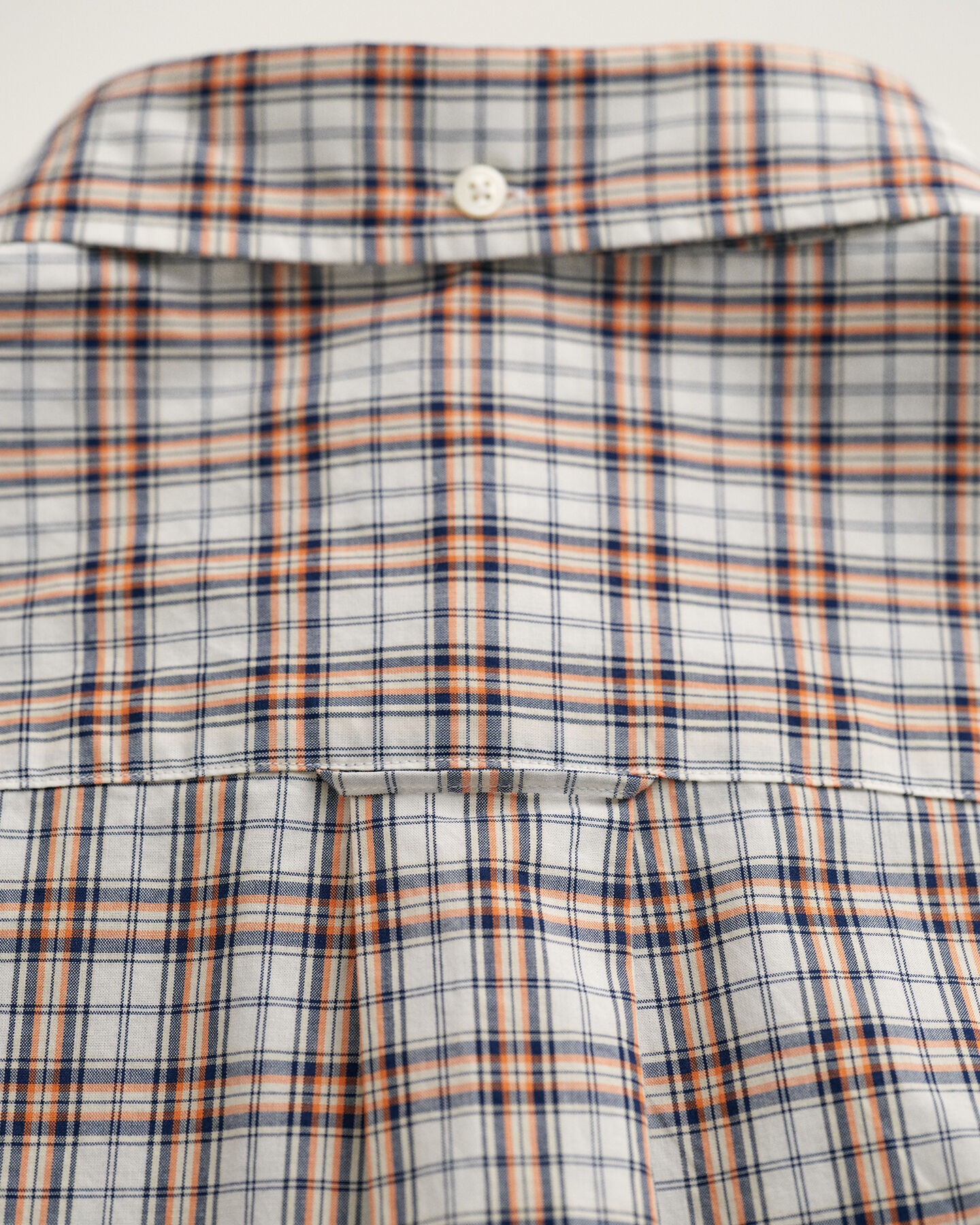 Regular Fit Popeline Kurzarmhemd mit Mini-Karomuster