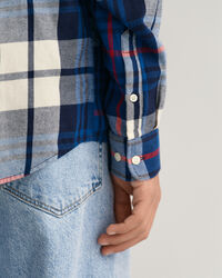 Teen Boys Tartan Flanellhemd