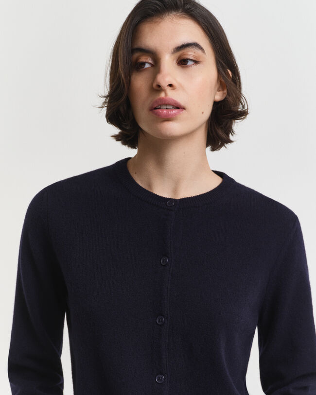 Superfine Lambswool Strickjacke