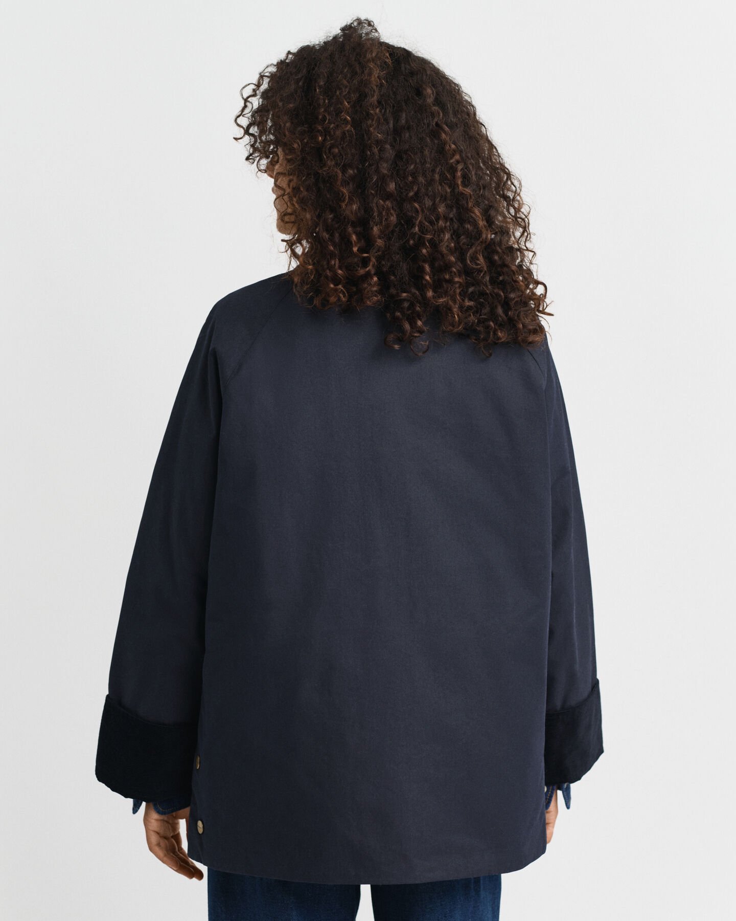 Waxed Cotton Double Decker Jacke