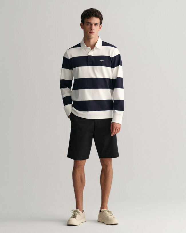 Relaxed Fit Twill Shorts