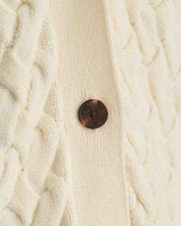 Textured Baumwoll Strickjacke