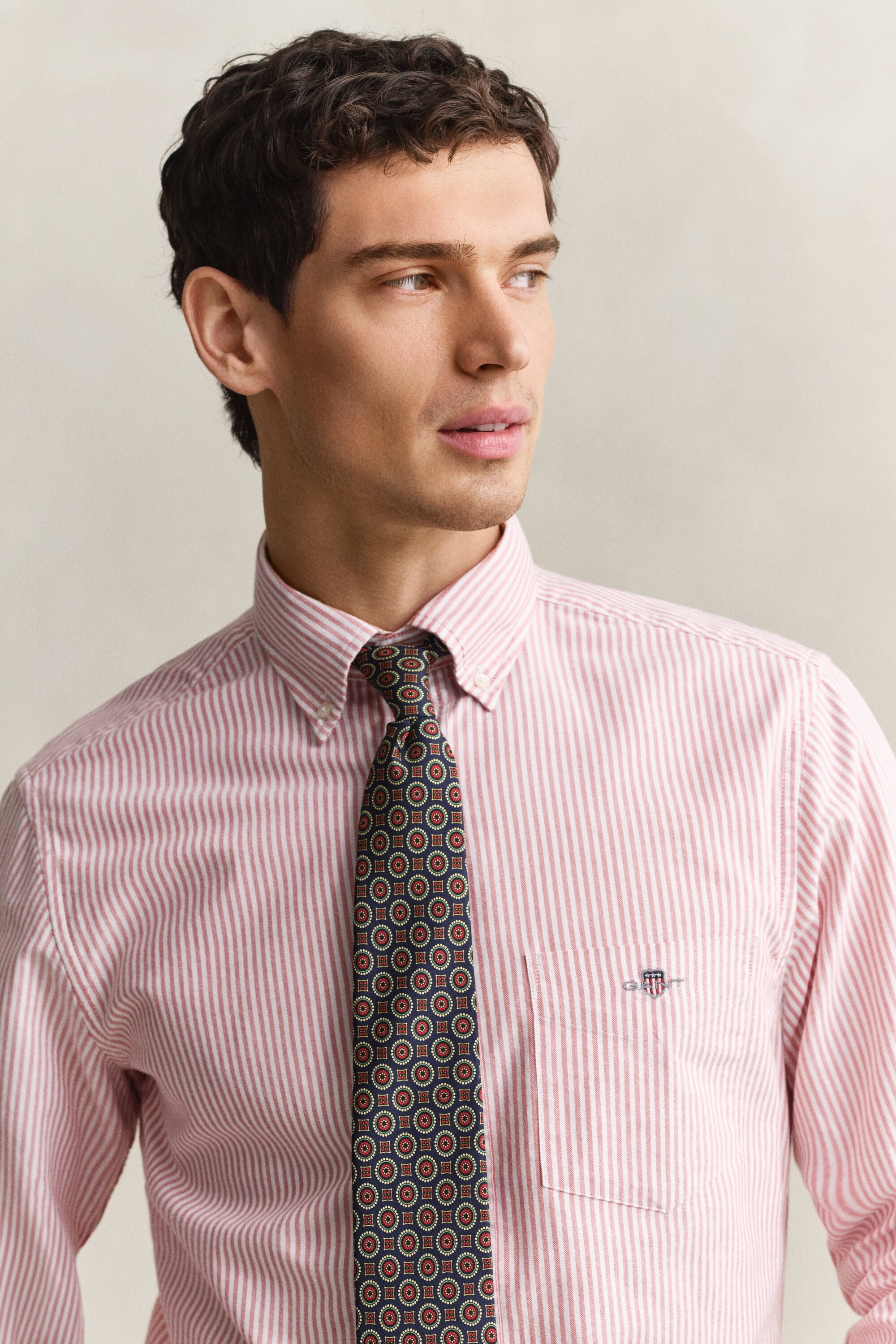 Banker Stripe Classic Oxford-Hemd