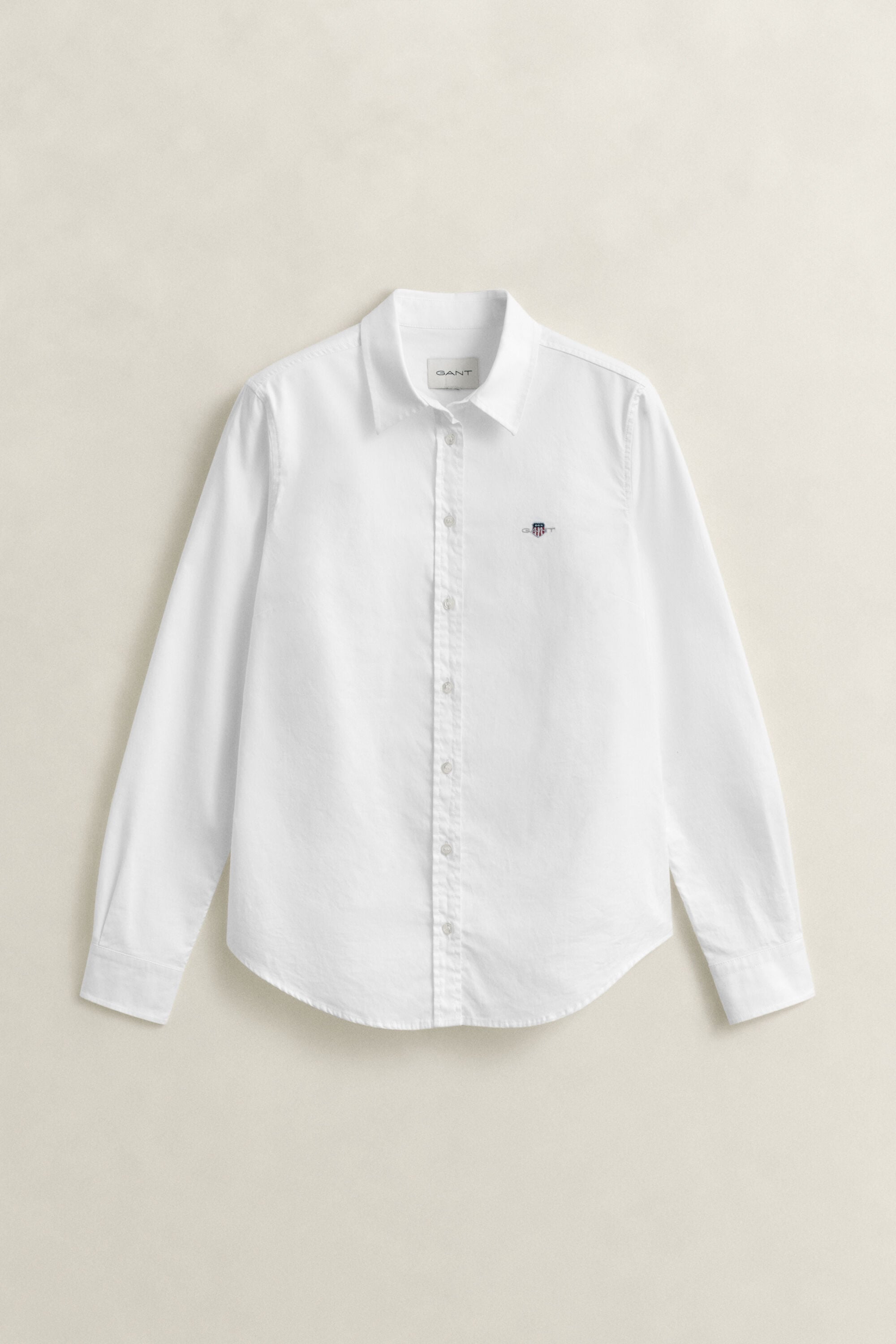 Classic Slim Fit Oxford-Bluse mit Stretch
