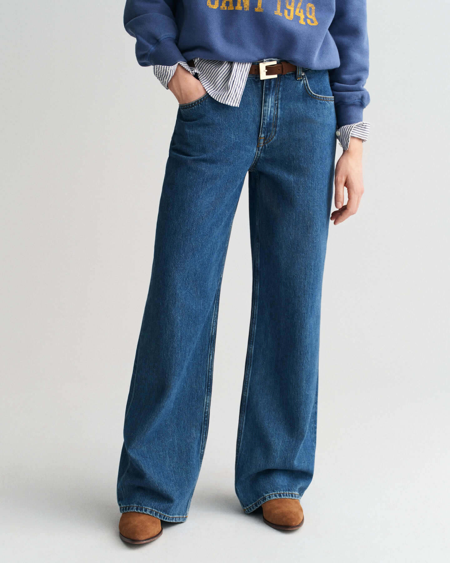 Relaxed Fit Stretch Jeans