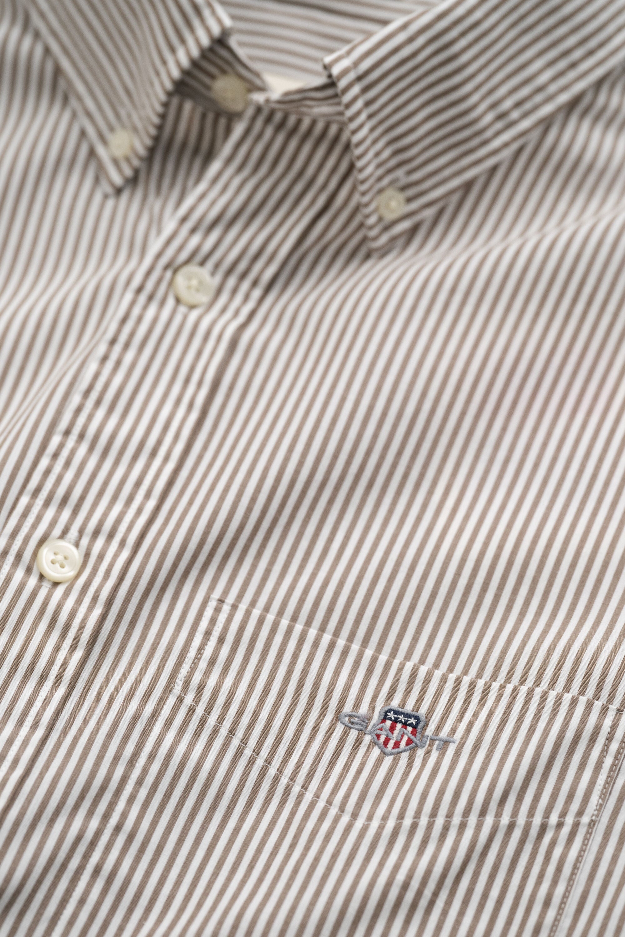 Banker Stripe Classic Popeline Hemd