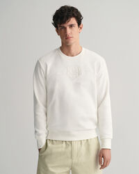 Tonal Shield Rundhals-Sweatshirt