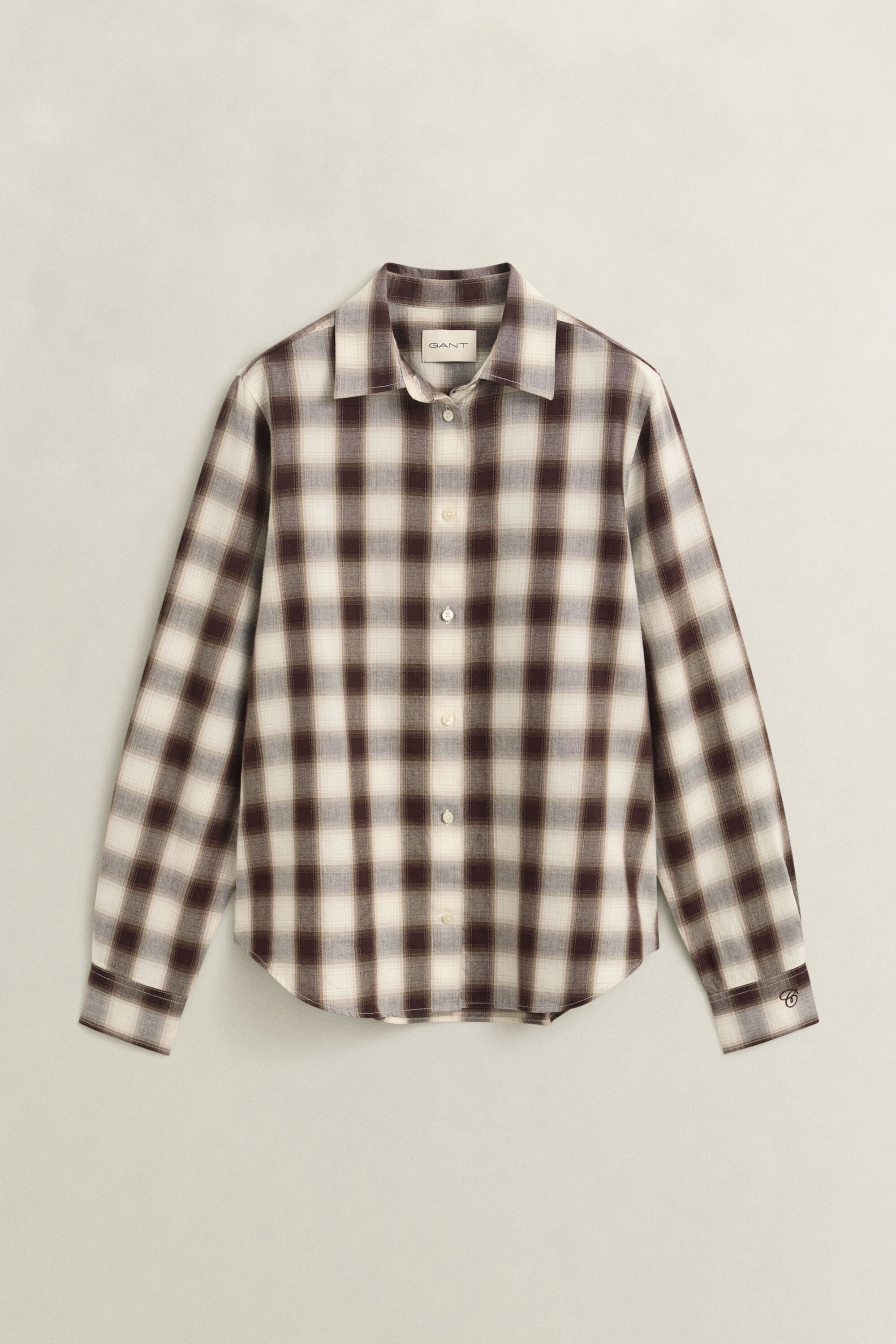Regular Fit Flanellbluse
