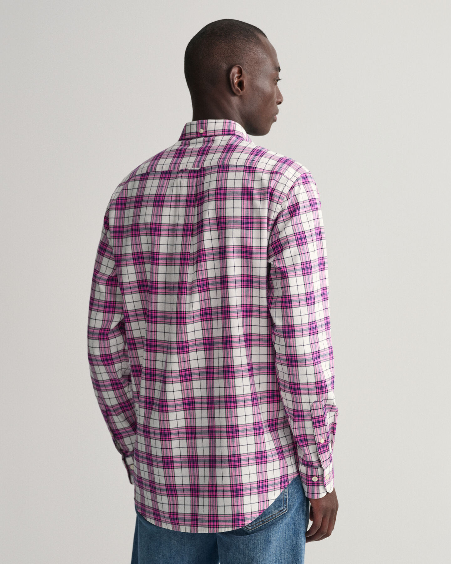 Regular Fit Oxford-Hemd mit Karomuster