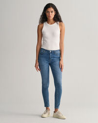Nella Travel Skinny Jeans in Indigoblau