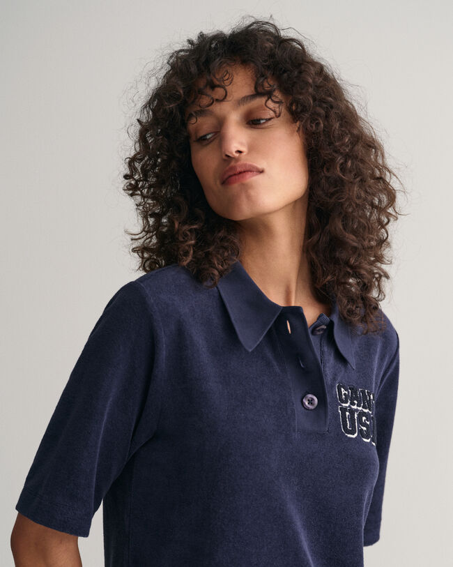 Terry Cloth Polokleid