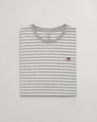 Shield Pyjama-T-Shirt mit Streifen