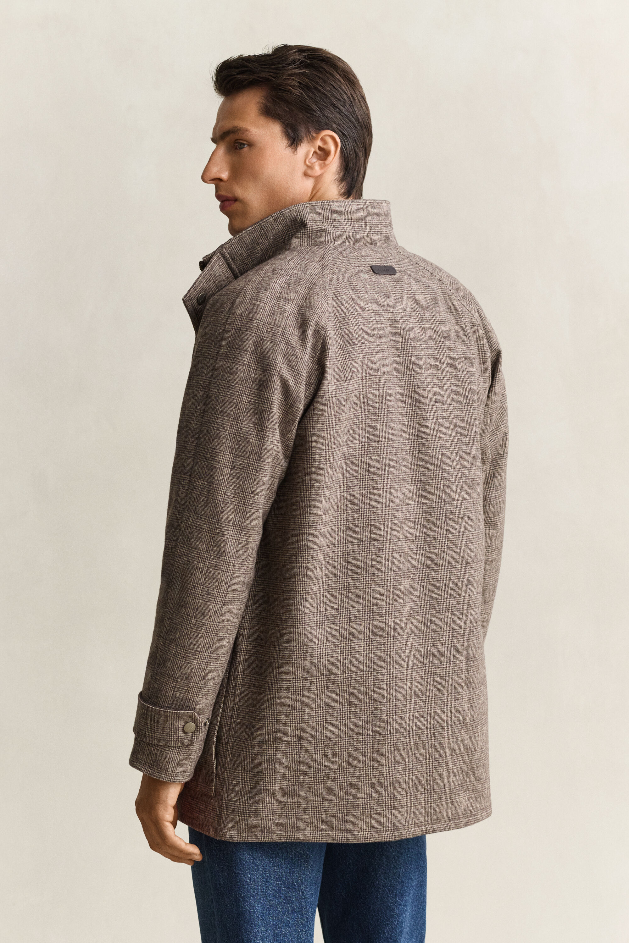 Double Decker Jacke aus Wollmix
